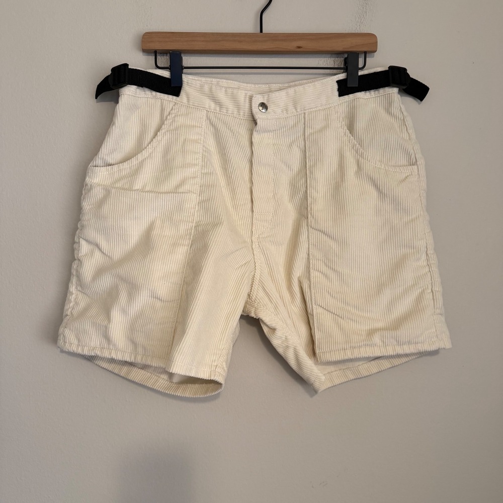 Birdwell Cream Corduroy Men’s Shorts